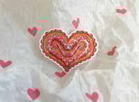 Image 12 of Valentine's Day Mini Greeting Cards & Holographic Stickers