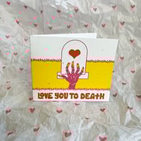 Image 4 of Valentine's Day Mini Greeting Cards & Holographic Stickers