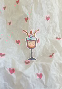 Image 16 of Valentine's Day Mini Greeting Cards & Holographic Stickers