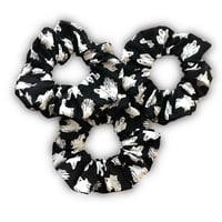 Image 2 of Glow-in-the-Dark Ghost Scrunchie