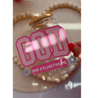 Image 2 of God Has  Plan For me Glass Can