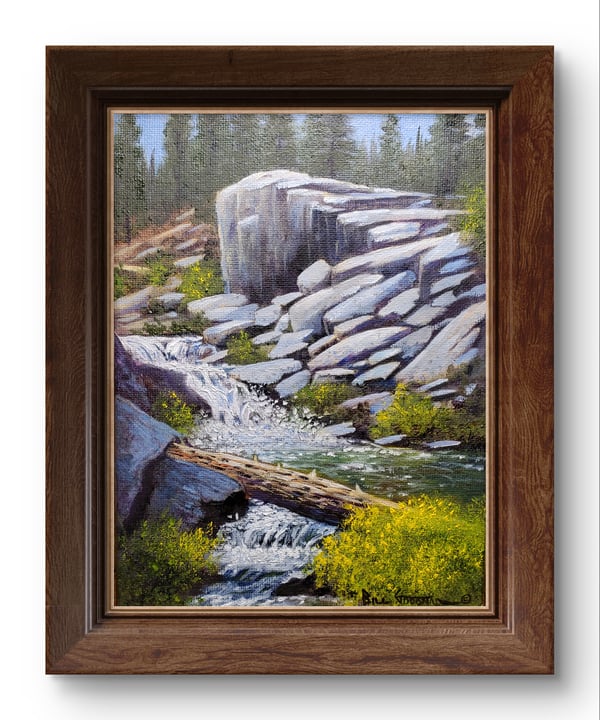 Image of Cascading Falls- SOLD