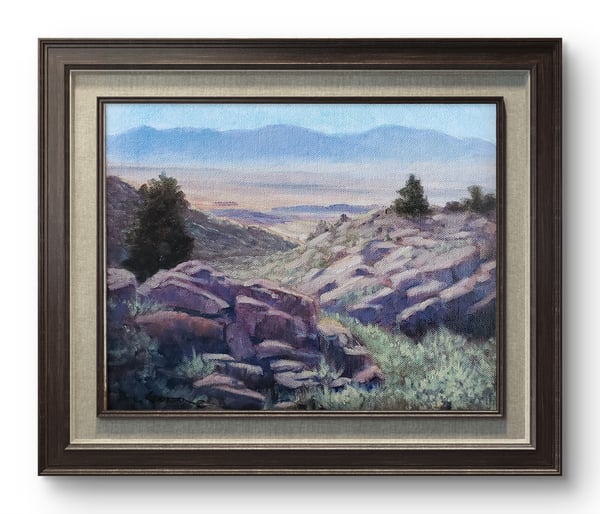 Image of View of the Owens Valley