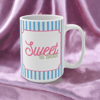 Sweet & Sour Striped Mug