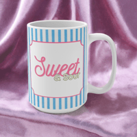 Image 2 of Sweet & Sour Striped Mug