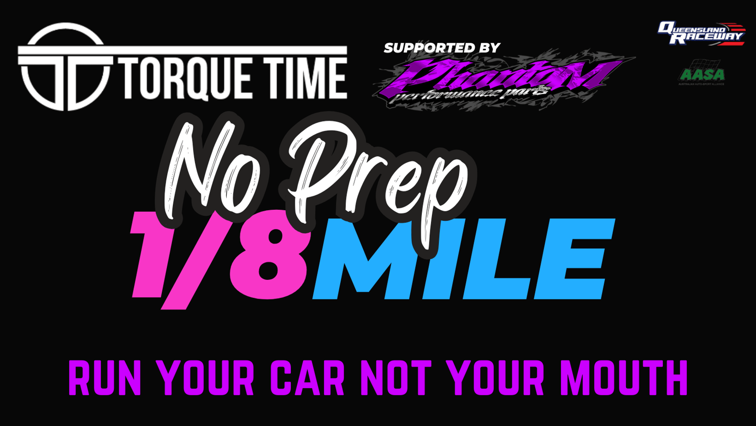 Image of ROCKYNATS TEST DAY No Prep 1/8 Mile Queensland Raceway 28/03/25!!!!!!