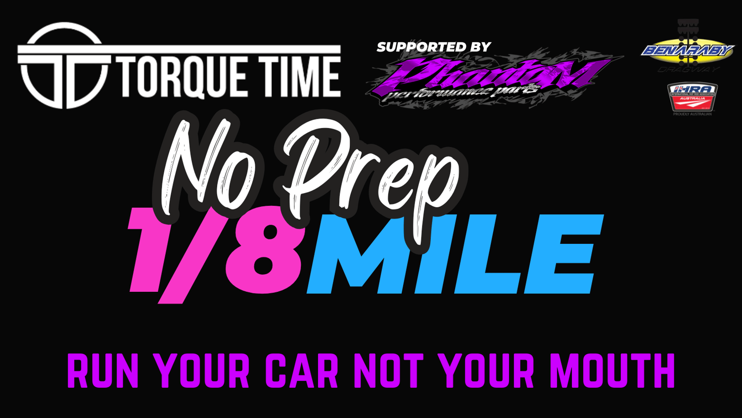Image of No Prep 1/8 Mile Benaraby 03/05/2025
