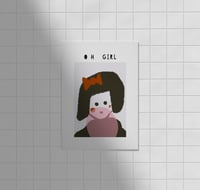 Postkarte - OH GIRL 