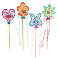 Image 2 of Djeco DIY 4 Fairy wands to create