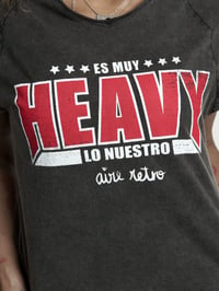 Image 1 of Camiseta chica Heavy de Aire Retro