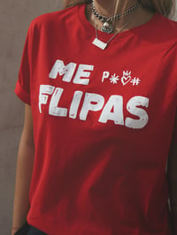 Image 1 of Camiseta Me flipas de Aire retro