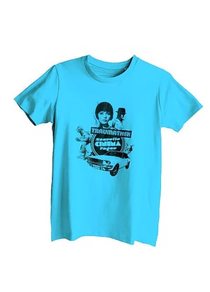 Traumathek T-Shirt Aqua Blue