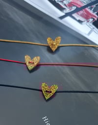 Image 4 of  zapestnica SRCE X - ZLATA // omejena izdaja // bracelet HEART X - GOLD // limited edition