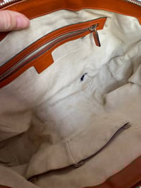 Image 19 of Gucci GG Canvas Orange Web Top Handle Bag