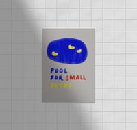 Image 1 of Postkarte - POOL FOR SMALL DUCKS.