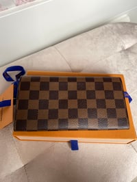 Image 8 of Louis Vuitton Emelie Damier Ebene Red Purse
