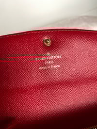 Image 10 of Louis Vuitton Emelie Damier Ebene Red Purse