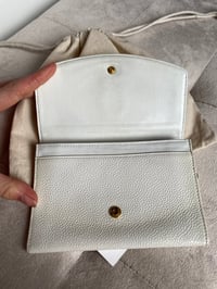 Image 9 of Chanel CC White Compact Wallet