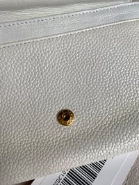 Image 20 of Chanel CC White Compact Wallet