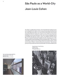 Image 3 of PAULO MENDES DA ROCHA CONSTRUCTED GEOGRAPHIES - Jean-Louis COHEN / Vanessa GROSSMAN