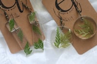 plant earrings