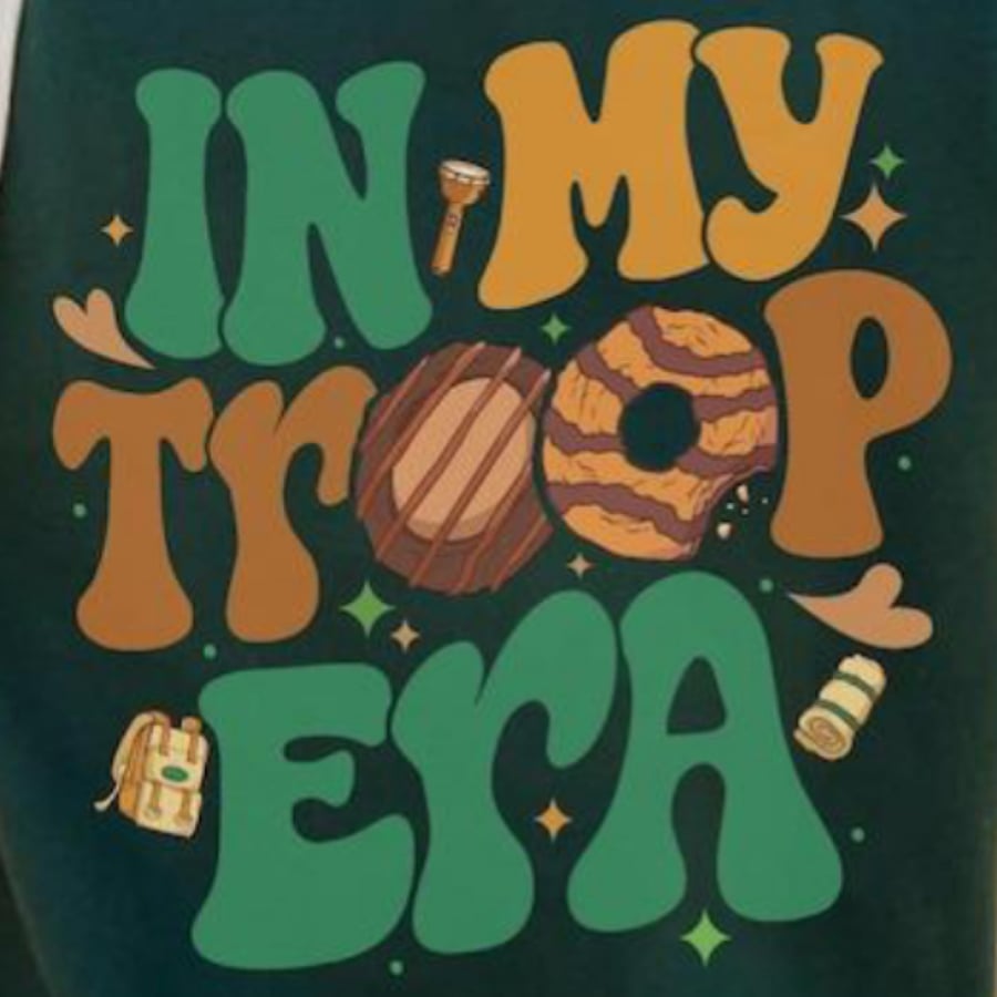 Image of Girl Scout Troop 834 - In My Troop Era - T-Shirt - Navy