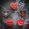 Pale Elf Mini Heart Set of 5