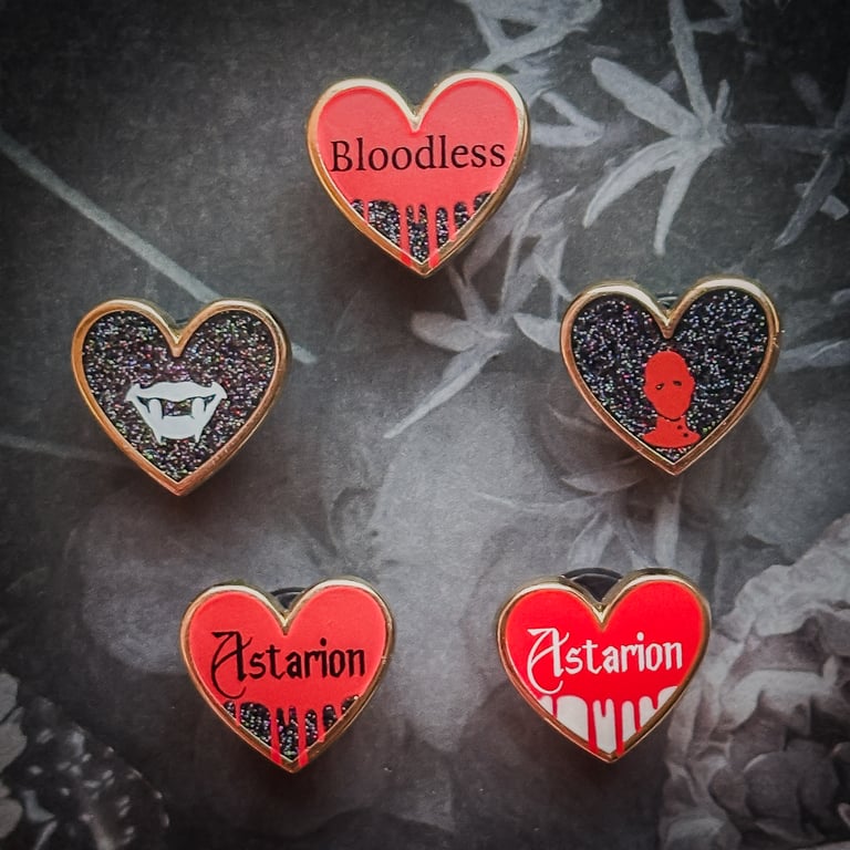 Pale Elf Mini Heart Set of 5