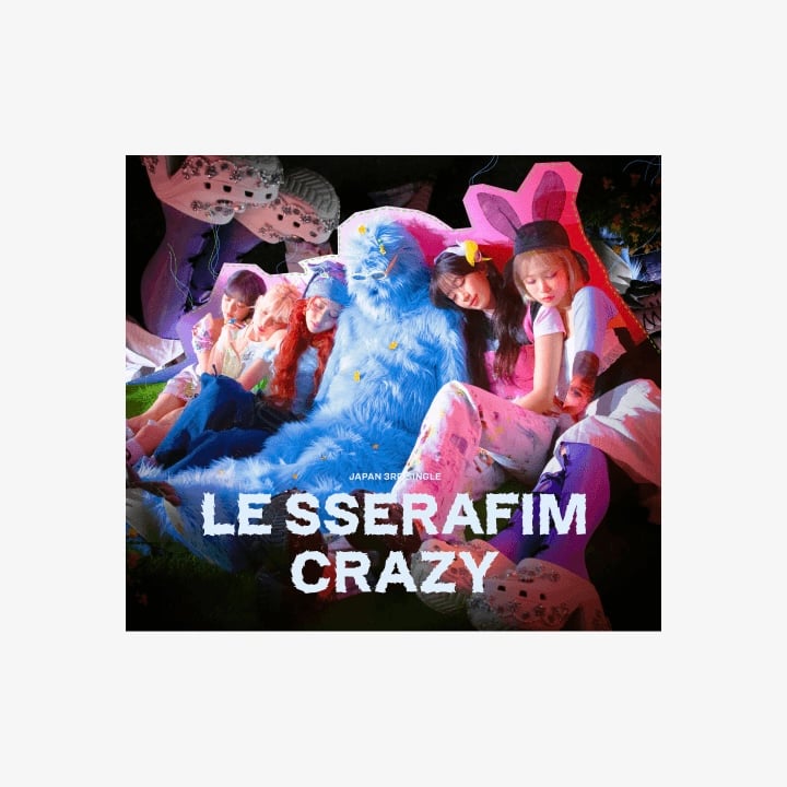 Image of LE SSERAFIM CRAZY Japan Limited Edition A + HMV Japan POB
