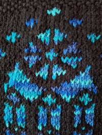 Image 13 of Stained Glass Window Knitted Tapestry 