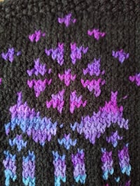 Image 15 of Stained Glass Window Knitted Tapestry 