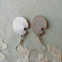 Image 10 of Silver Artists Palette Charm Earrings