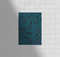 Image 3 of Postkarte - happy easter / viele Hasen