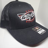 Image 2 of BBG Snapback Black w/ Red & White