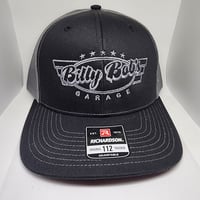 Image 1 of BBG Snapback Gray, Black w/ Gray stitching 
