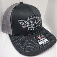 Image 2 of BBG Snapback Gray, Black w/ Gray stitching 