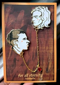 Image 1 of IWTV - LOUIS AND LESTAT LINKED PINSET