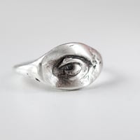 Image 2 of Bague Oeil, Collection "Sombres Romantiques" OOAK