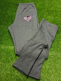 Image 1 of StrikeOut Nation Sweatpants with leg zipper 
