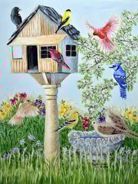 SUMMER HOUSE PAINTING