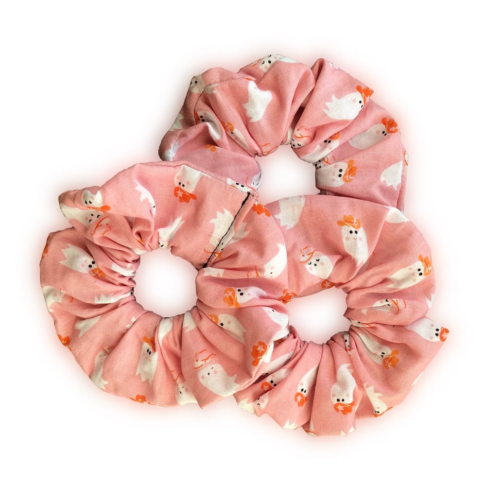 Cowboy Ghost Scrunchie