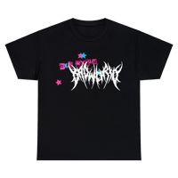 BLACK LOGO TEE