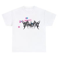 WHITE LOGO TEE