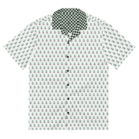 Image 2 of El Buitre Cartoon Limon Green button up shirt