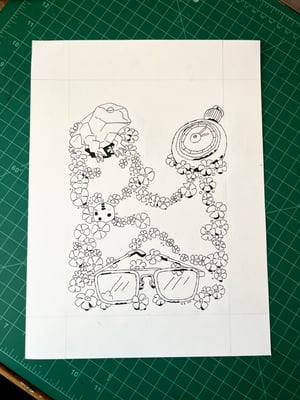 Image of Knuckle Puck Copacetic Anniversary Original Drawings