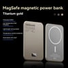MSL 5000mAh Magnetic Wireless Power Bank PD20W Fast Charging