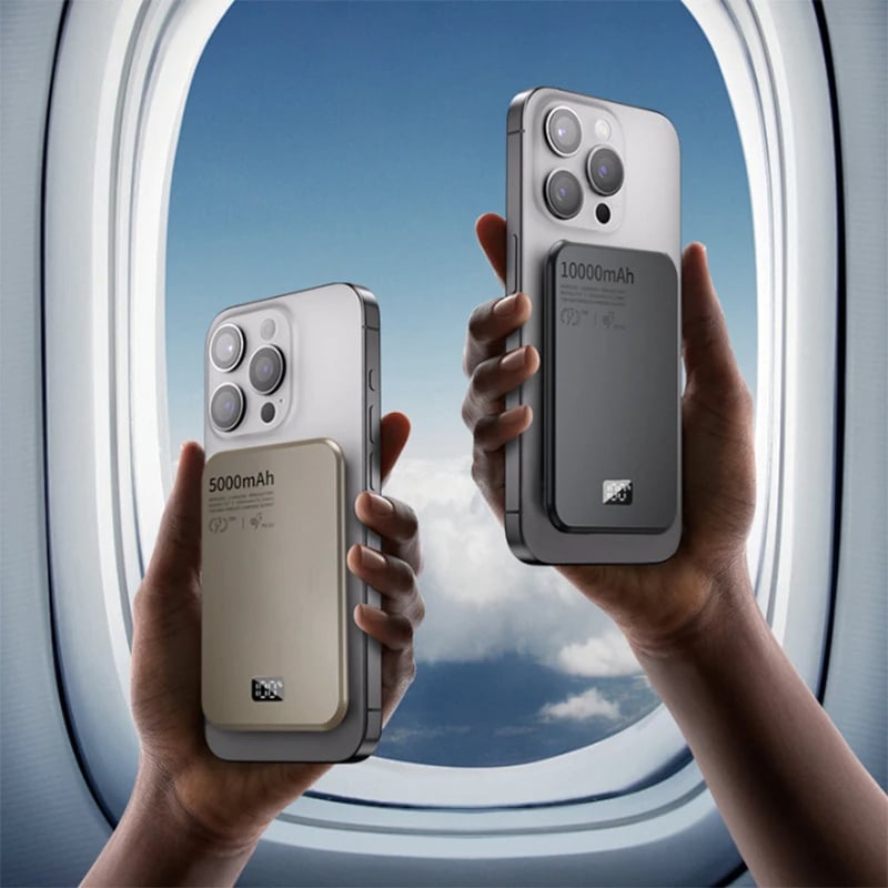 MSL 5000mAh Magnetic Wireless Power Bank PD20W Fast Charging