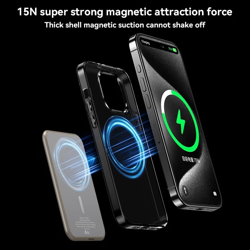MSL 5000mAh Magnetic Wireless Power Bank PD20W Fast Charging