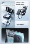 MSL 10000mAh Magnetic 3-in-1 Wireless Power Bank with PD20W Fast Charging
