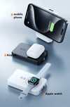 MSL 10000mAh Magnetic 3-in-1 Wireless Power Bank with PD20W Fast Charging